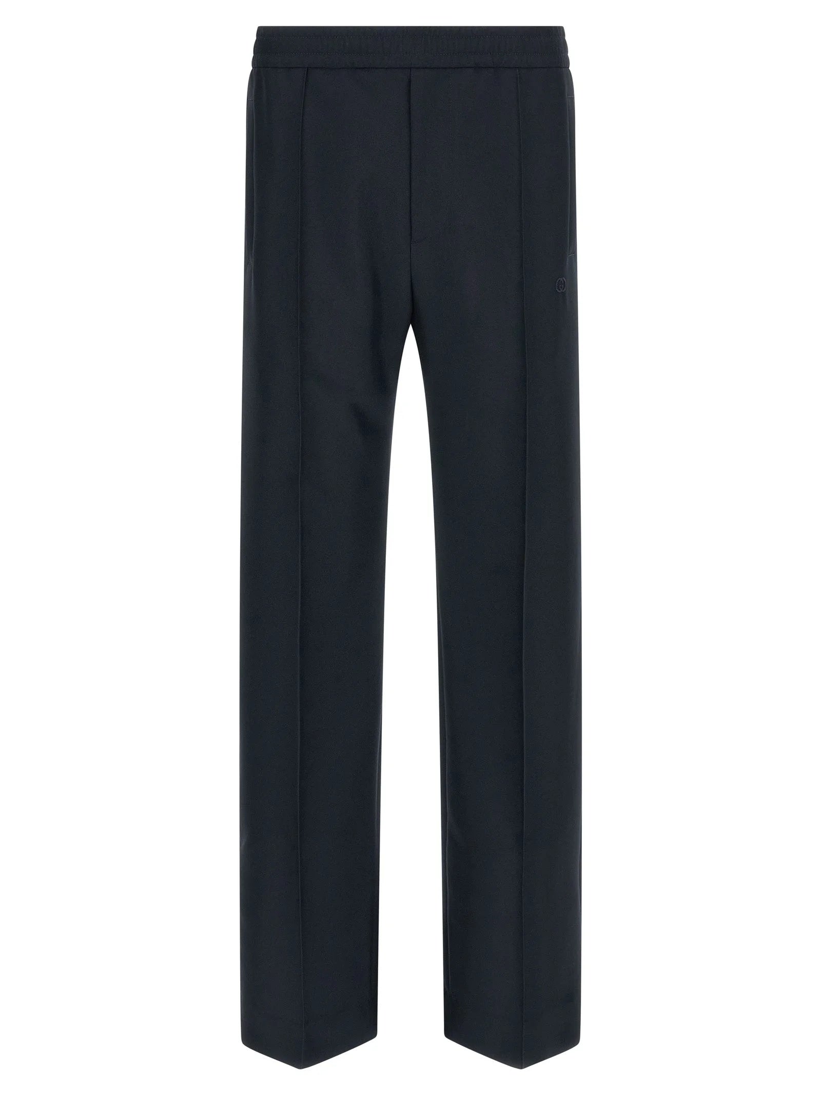 Gucci Blue Polyester Casual Pants