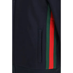 Gucci Blue Polyester Shell Jacket - XS