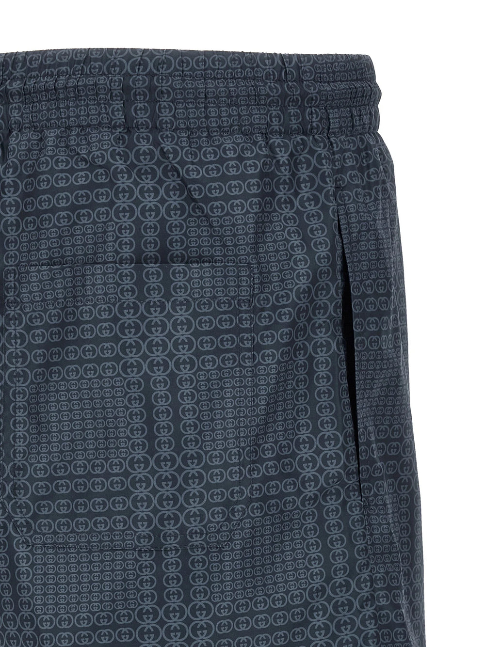 Gucci Blue Polyester Swim Shorts - IT 48