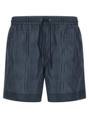 Gucci Blue Polyester Swim Shorts - IT 48