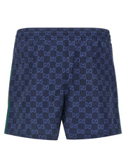Gucci Blue Polyester Swim Shorts - IT 50