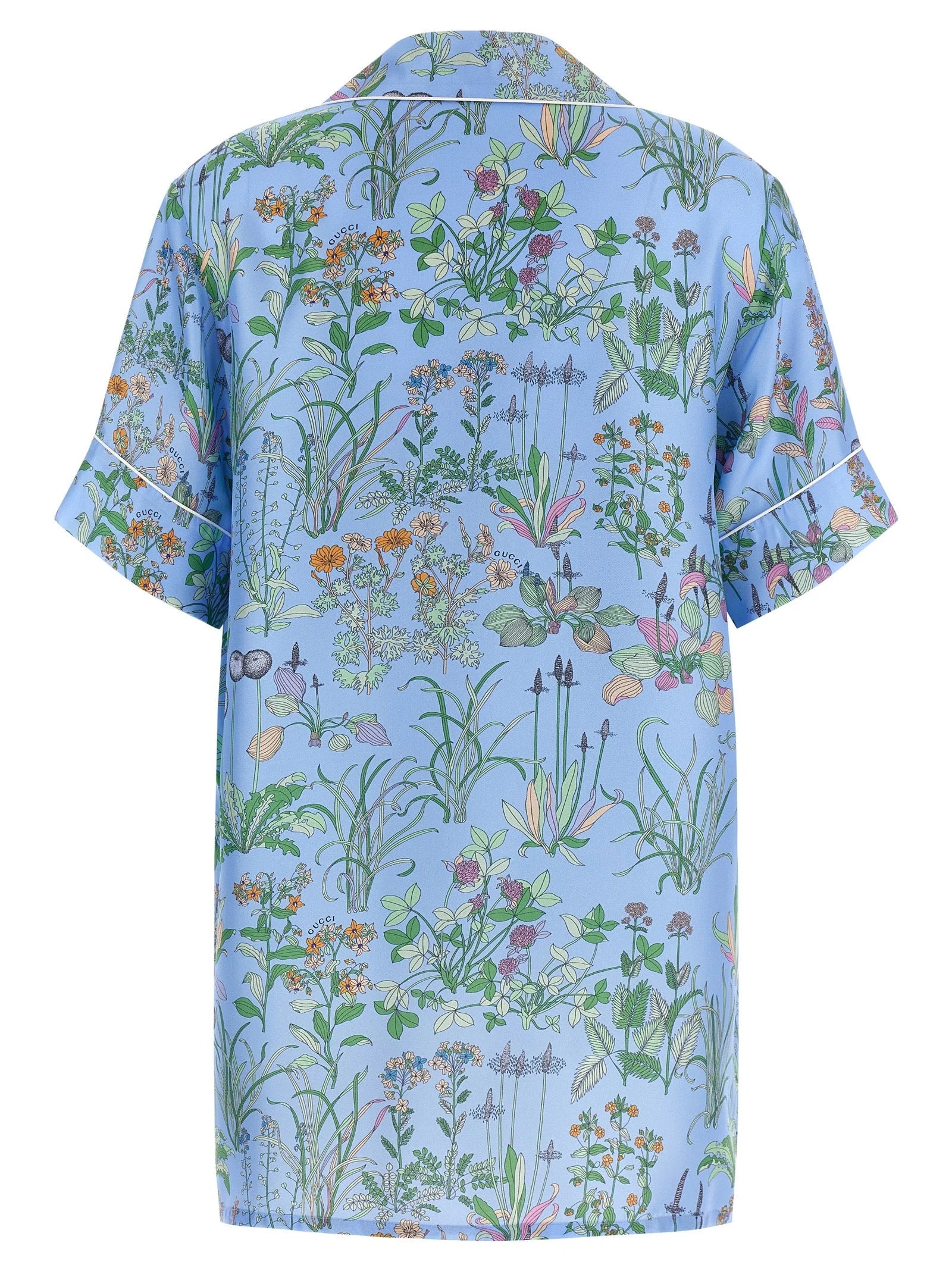 Gucci Blue Silk Blouse - IT46