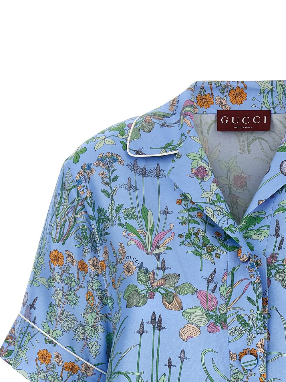 Gucci Blue Silk Blouse - IT46