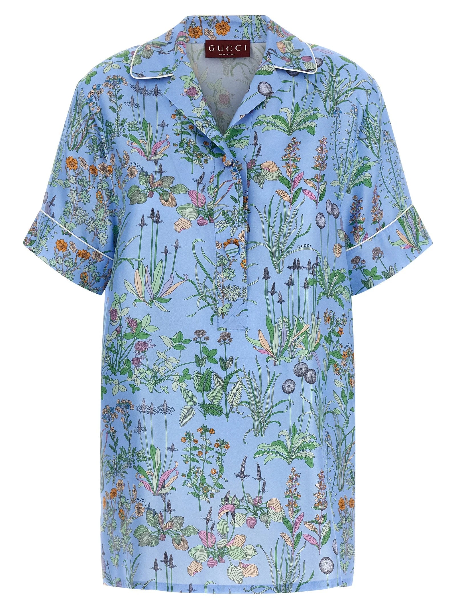 Gucci Blue Silk Blouse - IT46