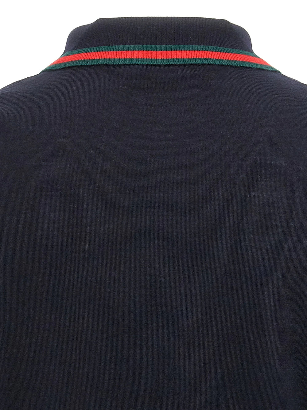 Gucci Blue Wool Polo Shirt - L