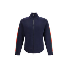 Gucci Blue Wool Trench Coat - M