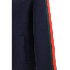 Gucci Blue Wool Trench Coat - M