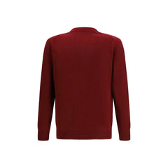 Gucci Bordeaux Wool Cardigan - M