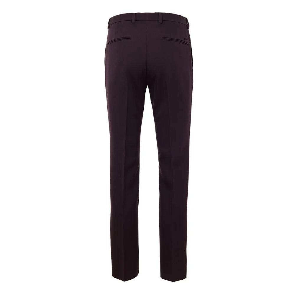 Gucci Bordeaux Wool Jeans Denim - 44 - Trousers