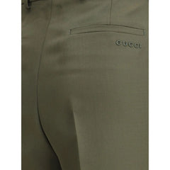 Gucci Boyfriend Trousers with embroidered logo - IT40 | M