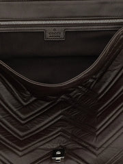 Gucci Brown Calfskin Shoulder Bag