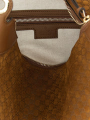Gucci Brown Calfskin Shoulder Bag