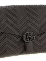 Gucci Brown Calfskin Shoulder Bag