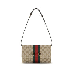 Gucci Brown Fabric Wallet