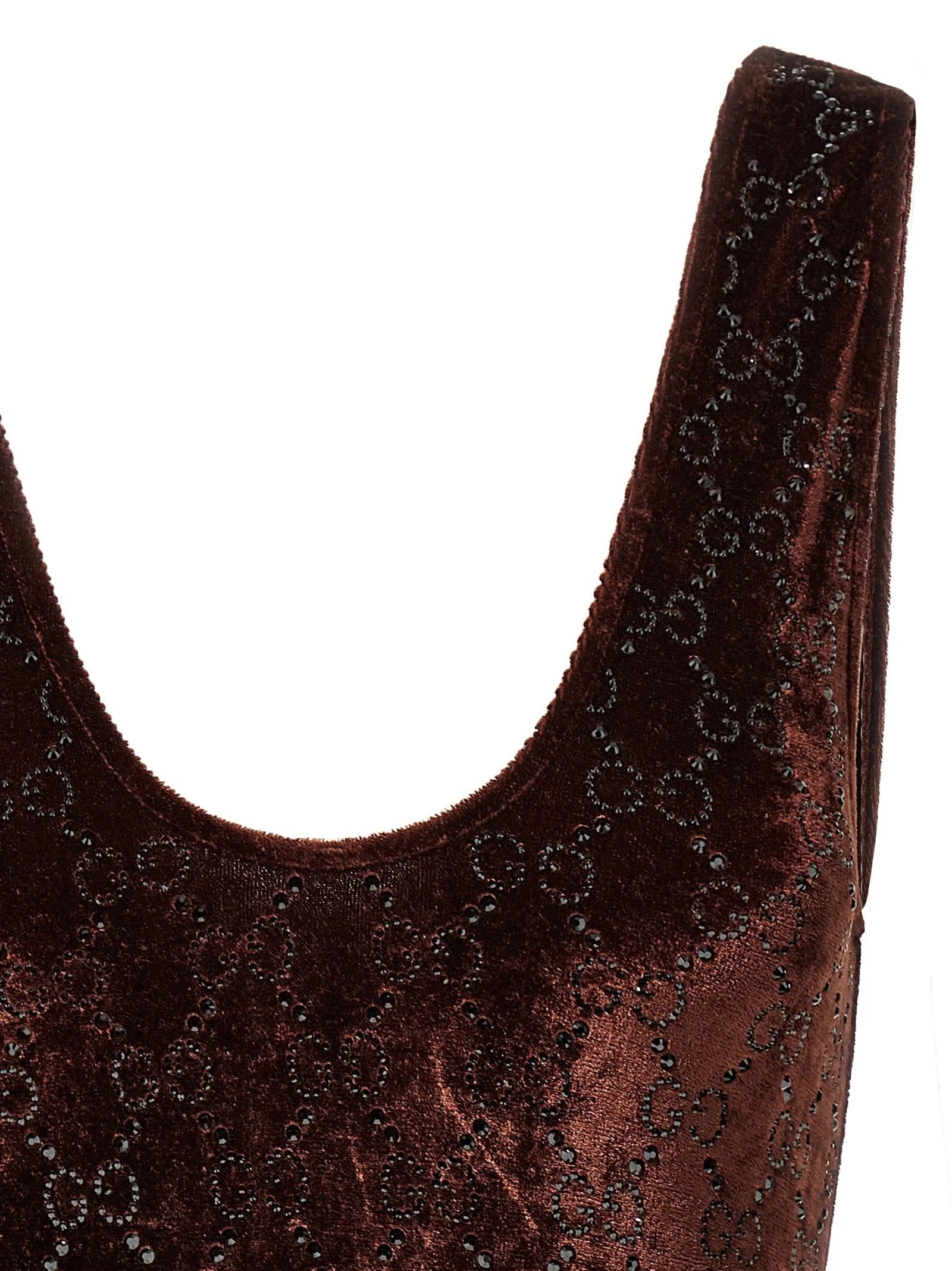 Gucci Brown Polyamide Bodysuit - L
