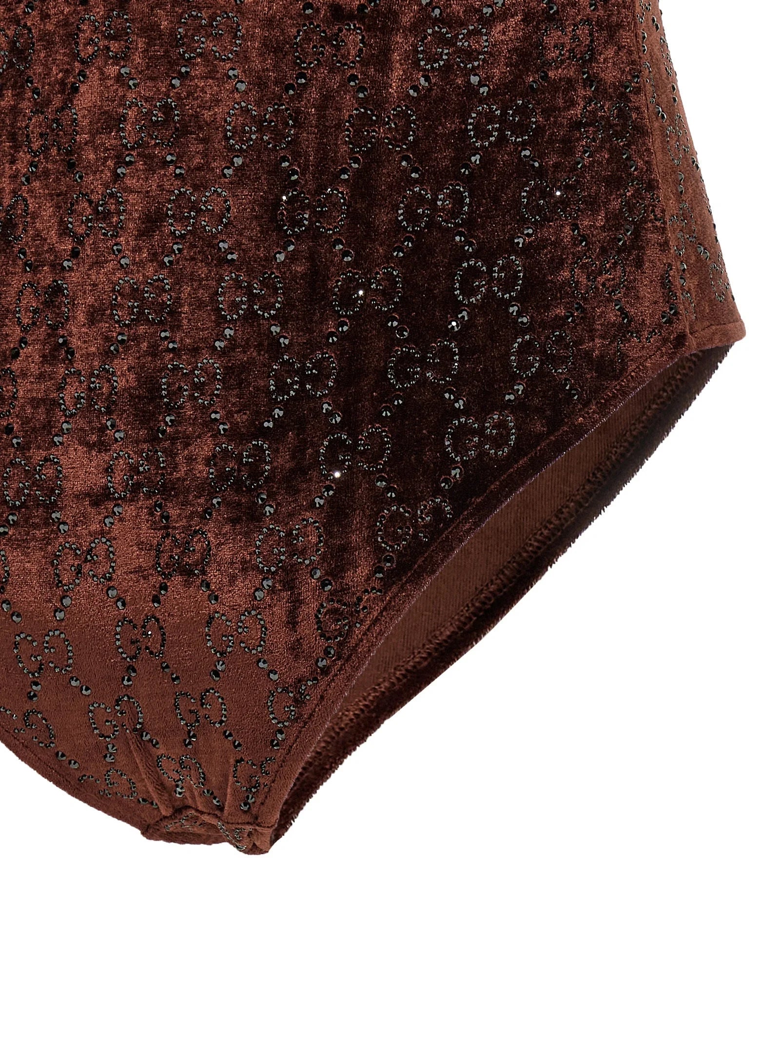 Gucci Brown Polyamide Bodysuit - L