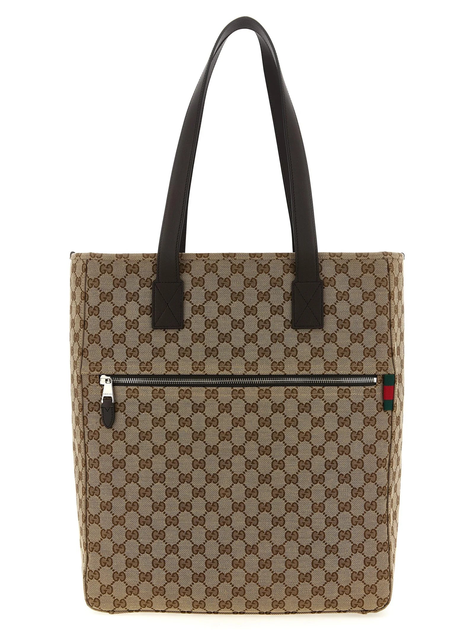 Gucci Brown Polyester Shoulder Bag