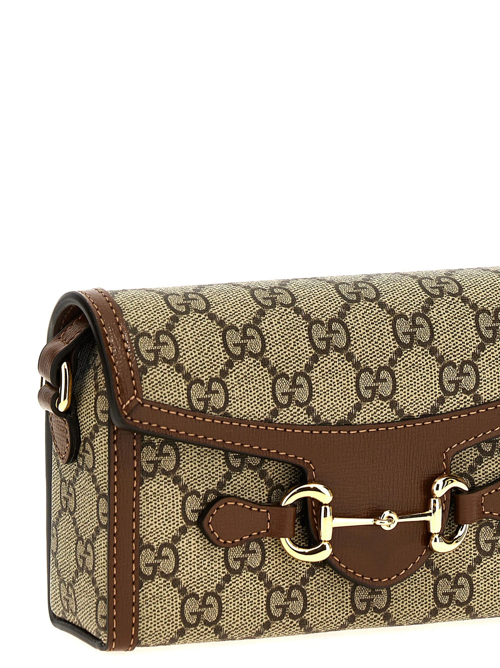Gucci Brown Polyethylene Crossbody Bag