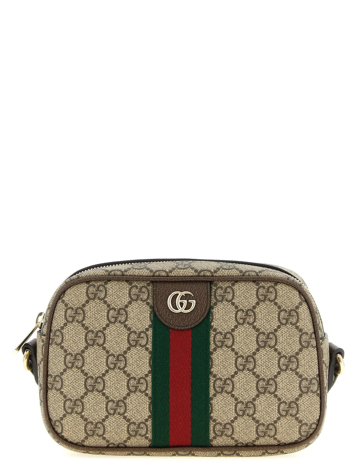 Gucci Brown Polyethylene Crossbody Bag