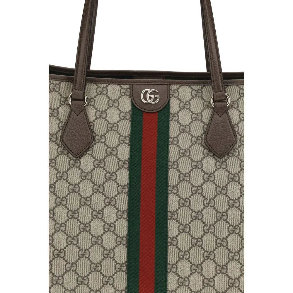 Gucci Brown Polyethylene Handbag