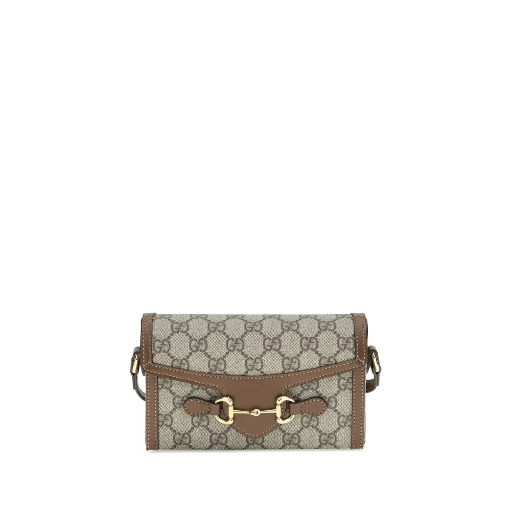 Gucci Brown Polyethylene Shoulder Bag