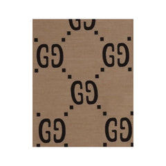Gucci Brown Silk Scarf