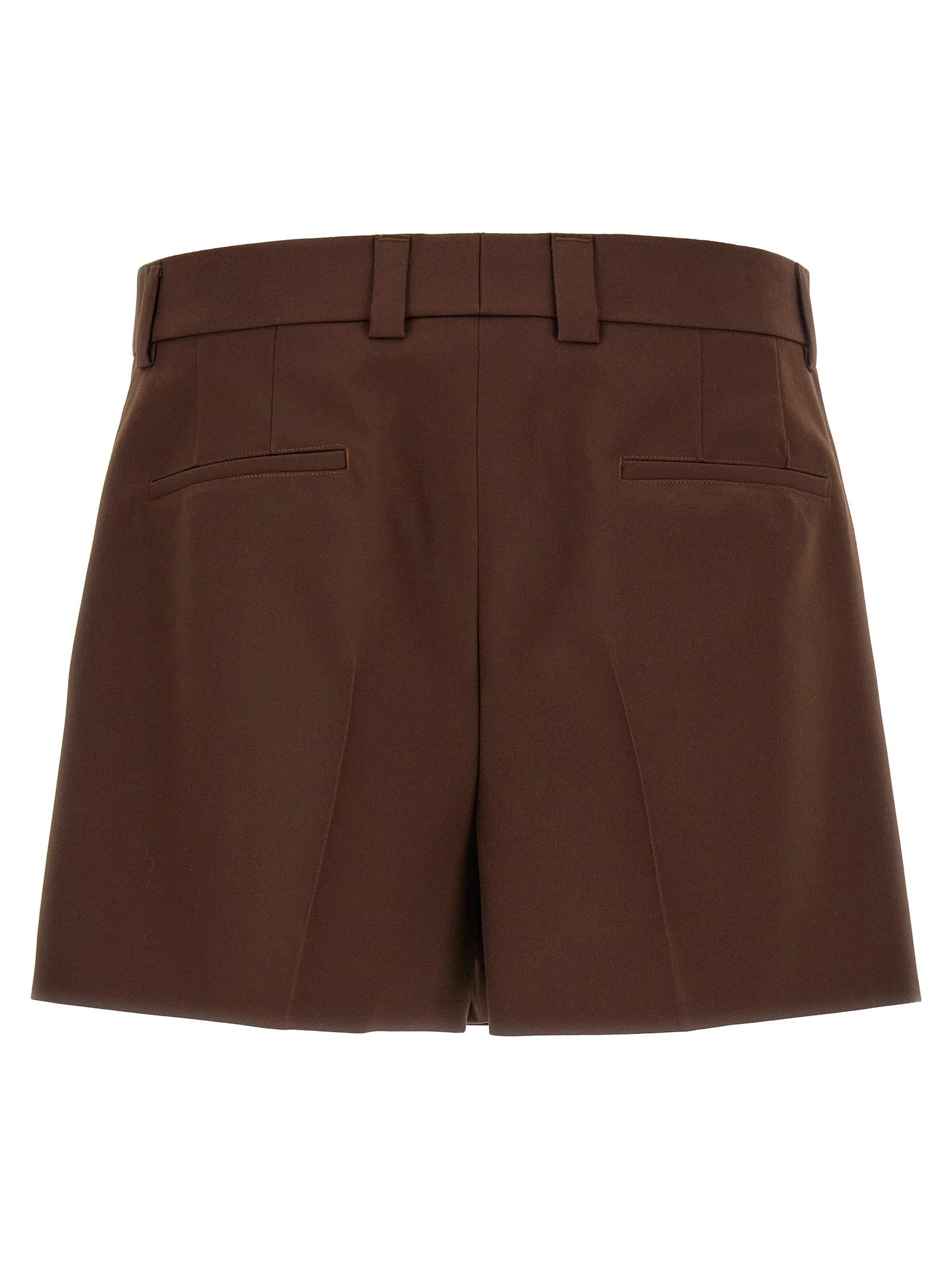 Gucci Brown Wool Bermuda Shorts - IT50 | L