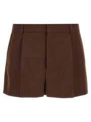 Gucci Brown Wool Bermuda Shorts - IT50 | L