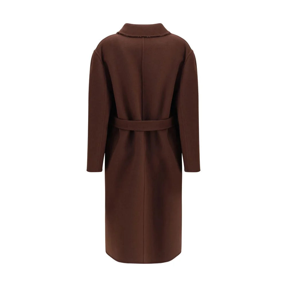 Gucci Brown Wool Coat - IT40 | M