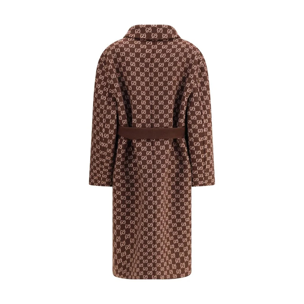 Gucci Brown Wool Coat - IT40 | M