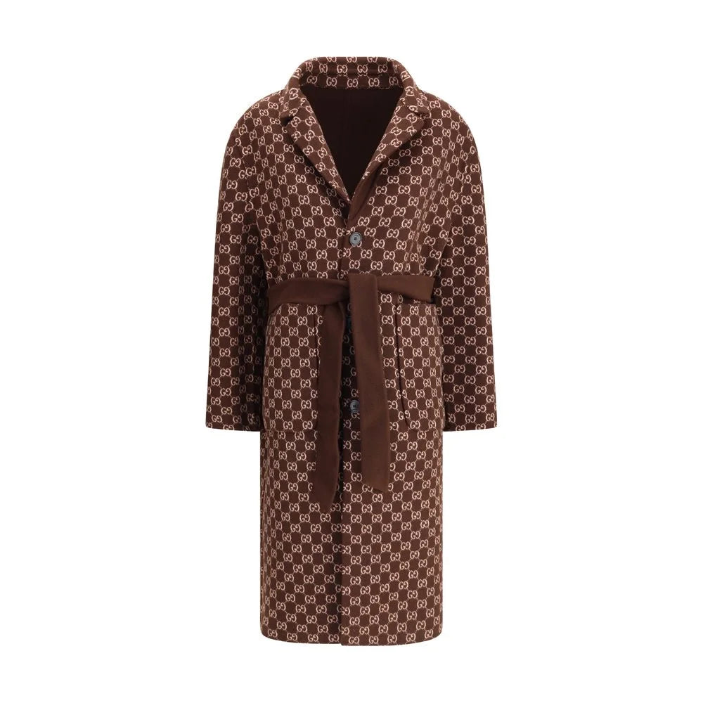 Gucci Brown Wool Coat - IT40 | M