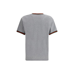 Gucci Cotton T-shirt with embroidered logo - XS