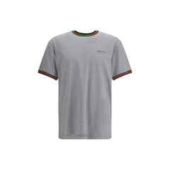 Gucci Cotton T-shirt with embroidered logo - XS