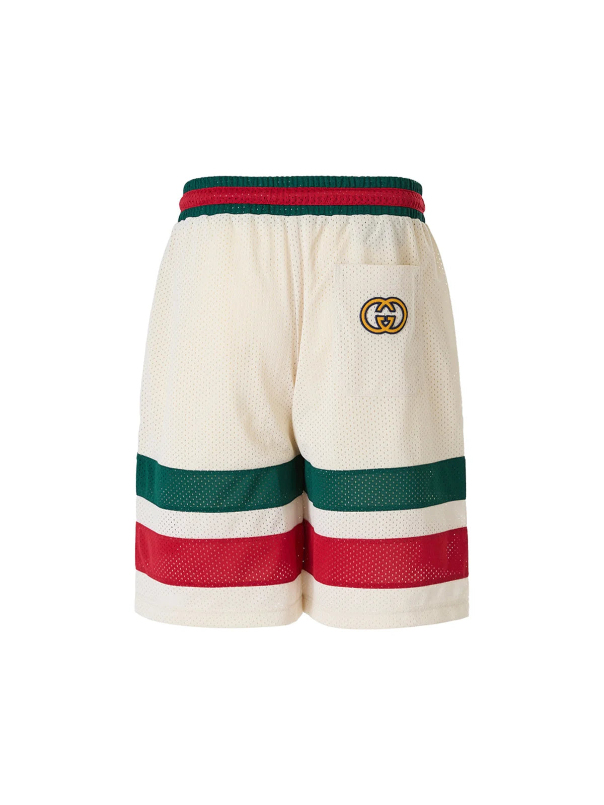 Gucci Cream polyester Logo Shorts - Jogger Shorts