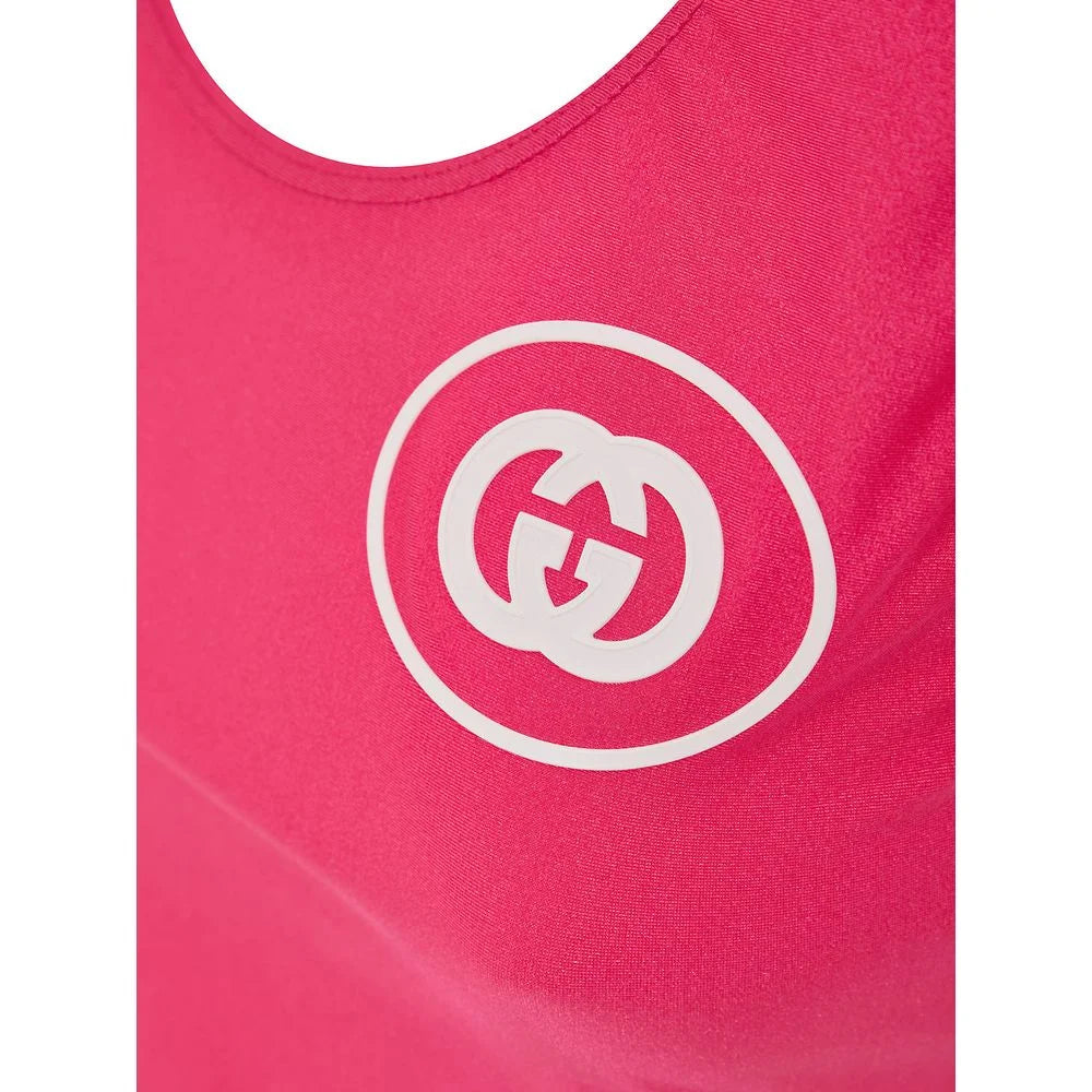 Gucci Fuchsia Polyamide Tank Tops - S