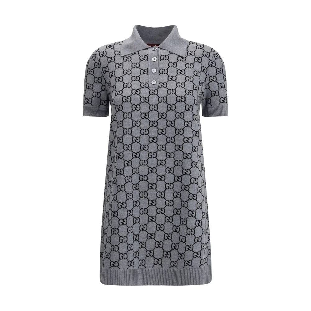 Gucci GG Supreme polo Dress - Dresses