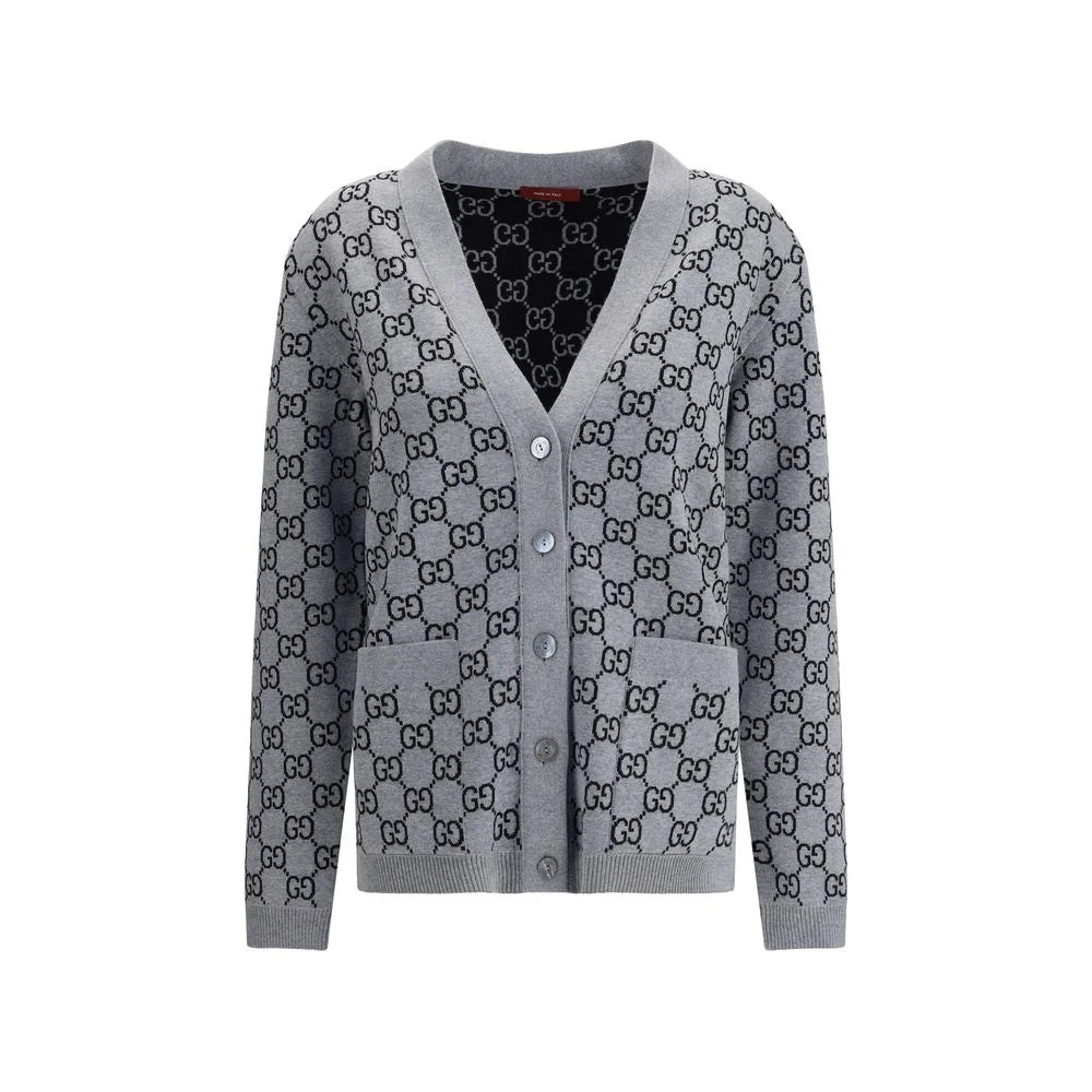 Gucci GG Supreme reversible Cardigan - Cardigans