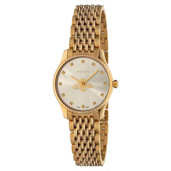 Gucci Gold Stainless Steel Dress Watch