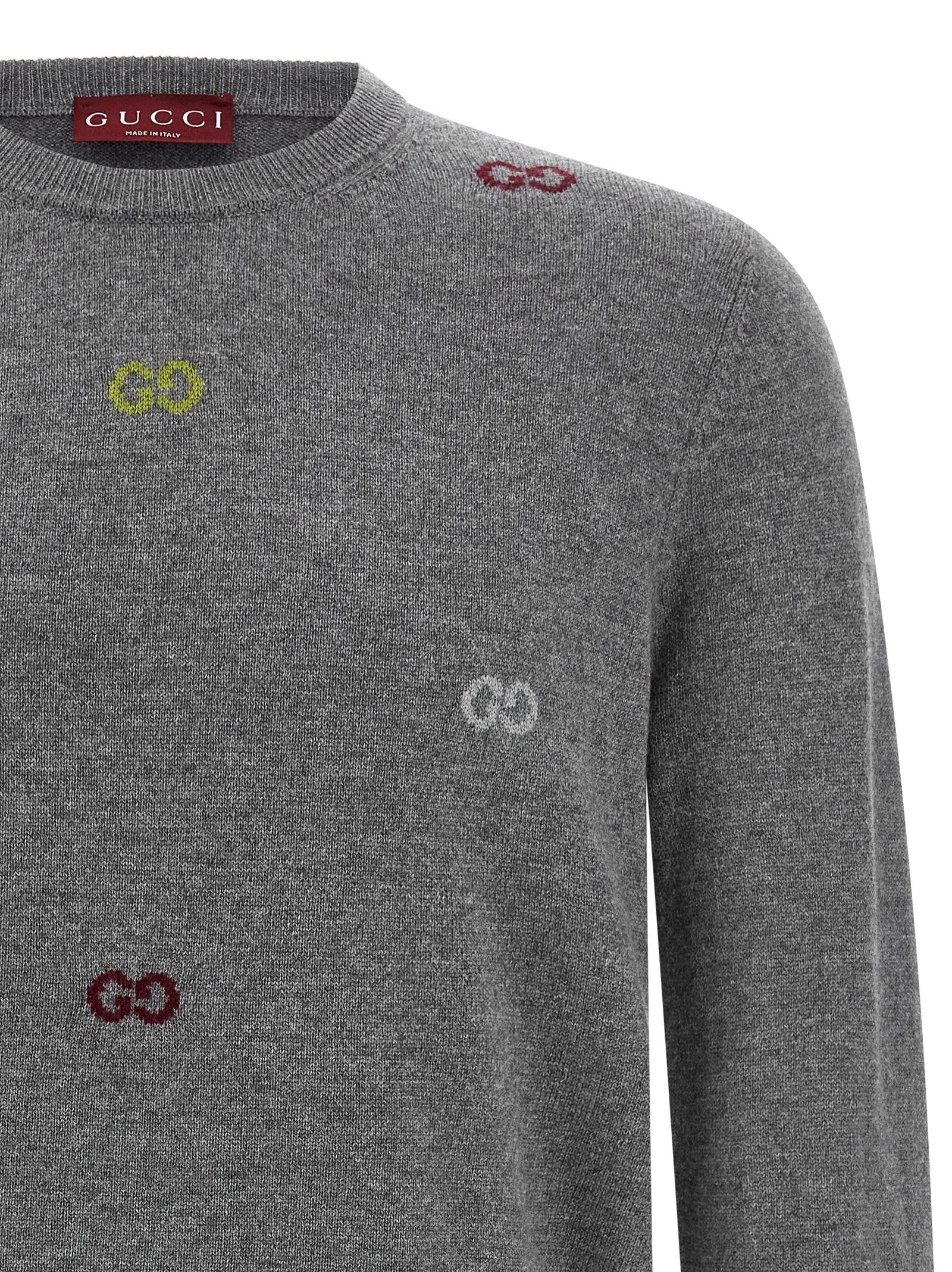 Gucci Gray Cashmere Cardigan