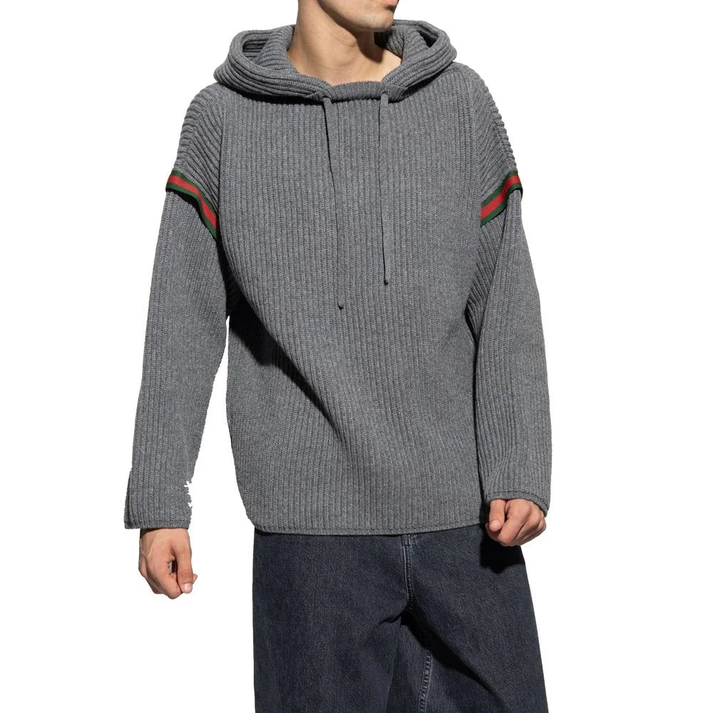 Gucci Gray Cashmere Sweatshirt - S