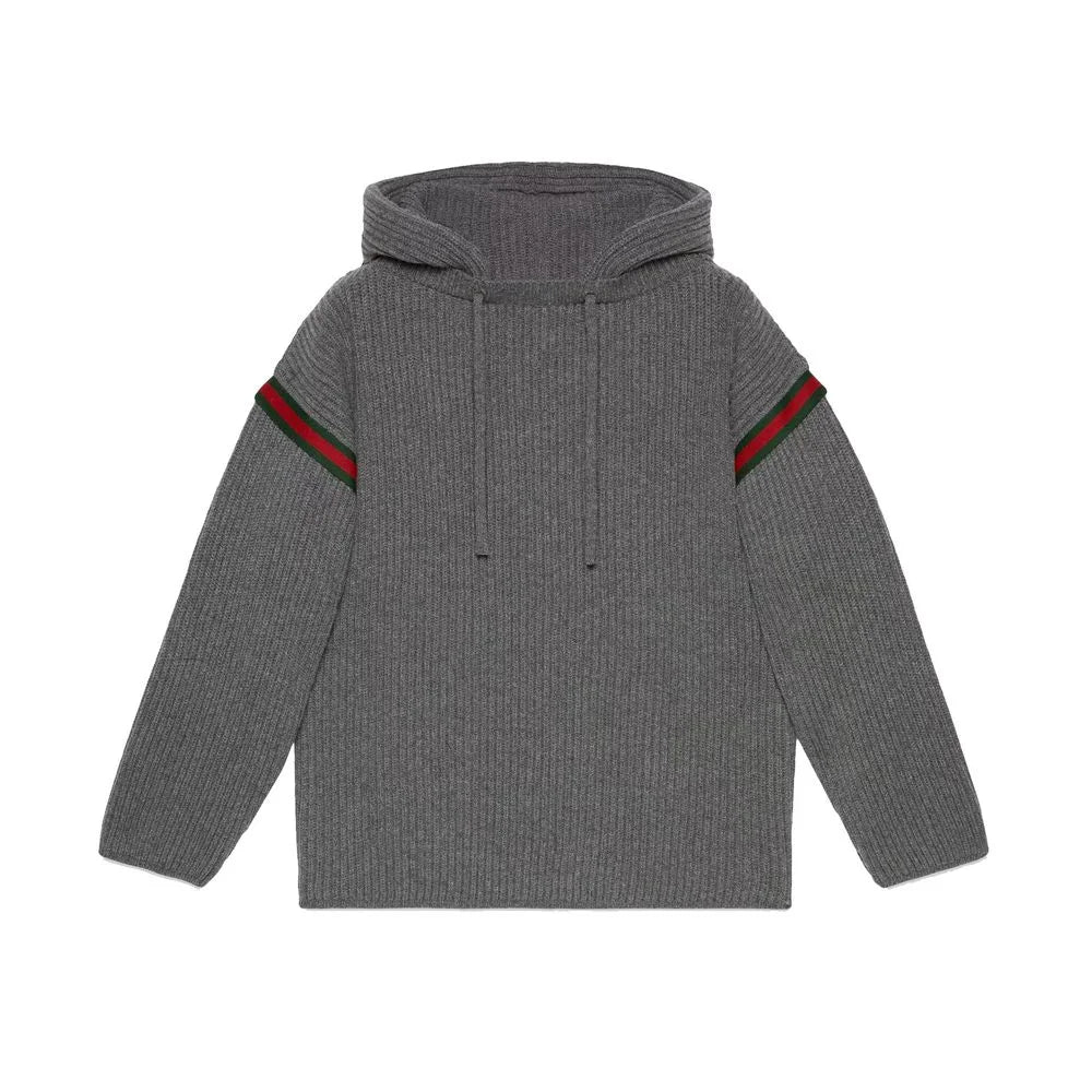 Gucci Gray Cashmere Sweatshirt - S