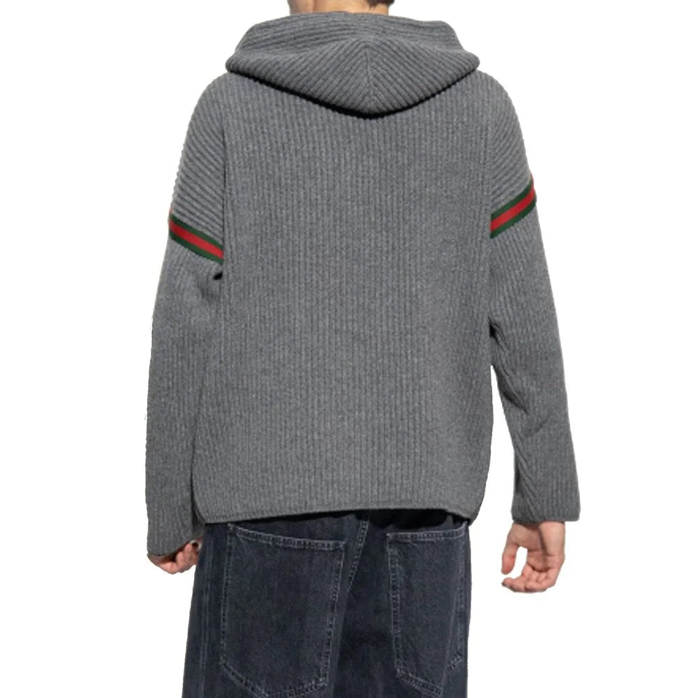 Gucci Gray Cashmere Sweatshirt - S