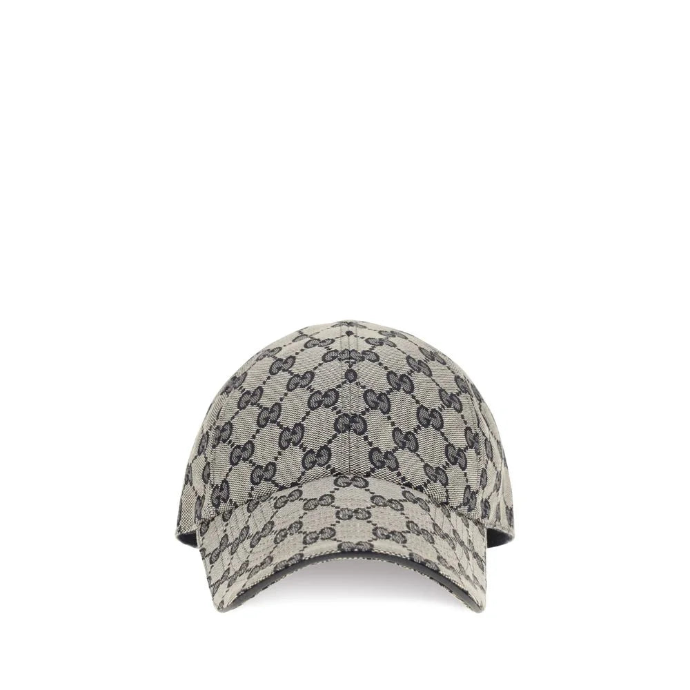 Gucci Gray Cotton Cap (Baseball Hat)
