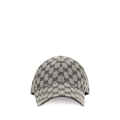 Gucci Gray Cotton Cap (Baseball Hat)