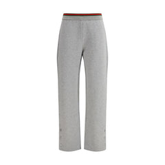 Gucci Gray Cotton Casual Pants - S