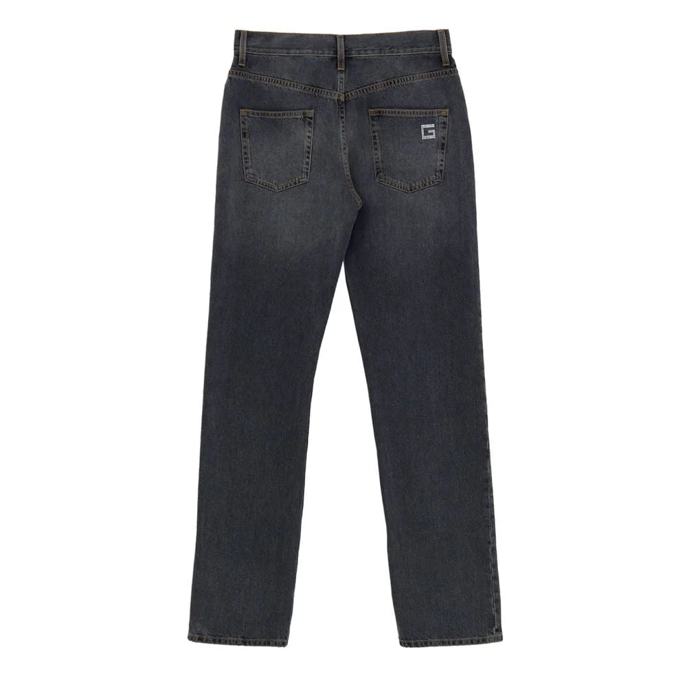 Jean en Denim Coton Gris Gucci - W30