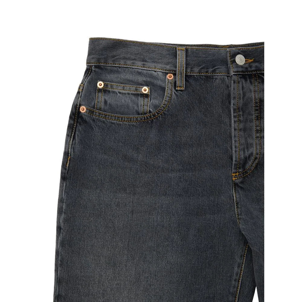 Jean en Denim Coton Gris Gucci - W30