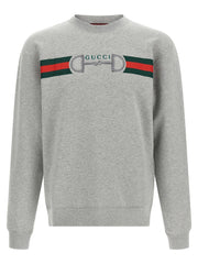 Gucci Gray Cotton Sweatshirt