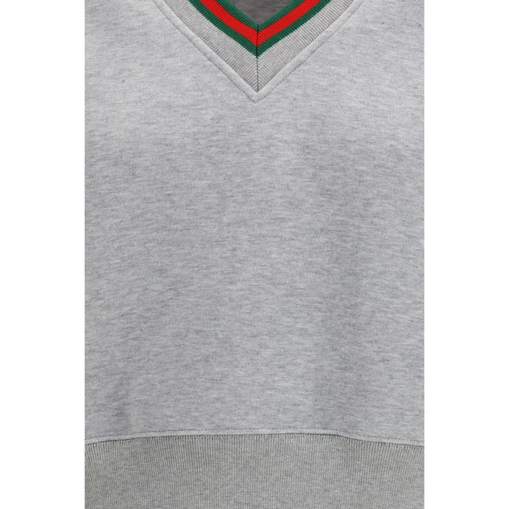 Gucci Gray Cotton Sweatshirt - S