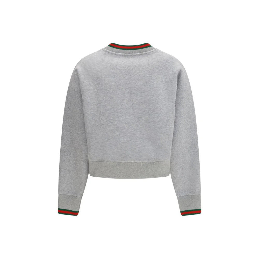 Gucci Gray Cotton Sweatshirt - S